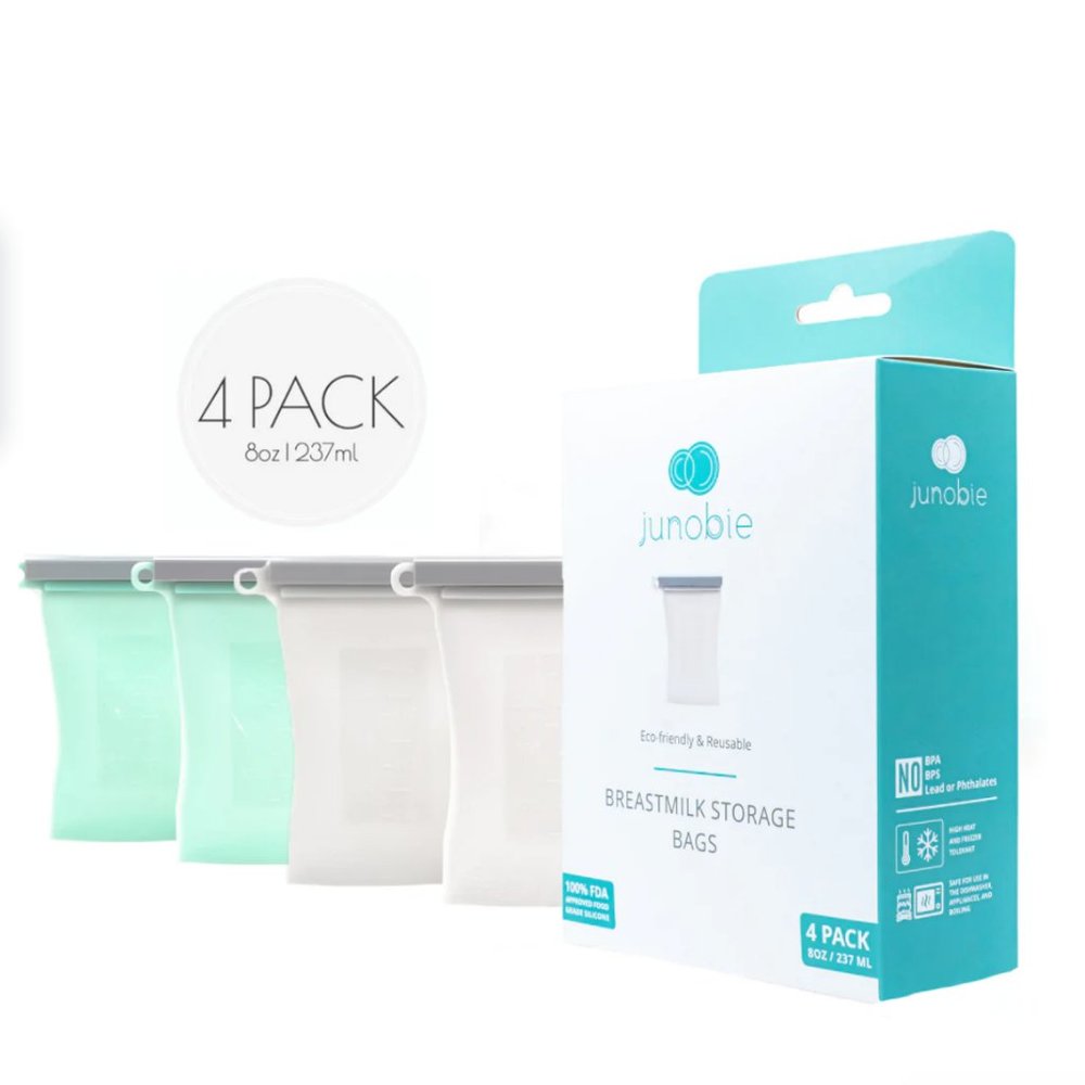 8 Junobie Reusable Breastmilk Storage Bags